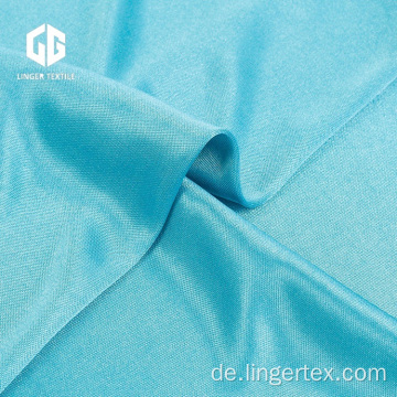 100% Polyester 75D FDY Interlock Stoff mit Glanz